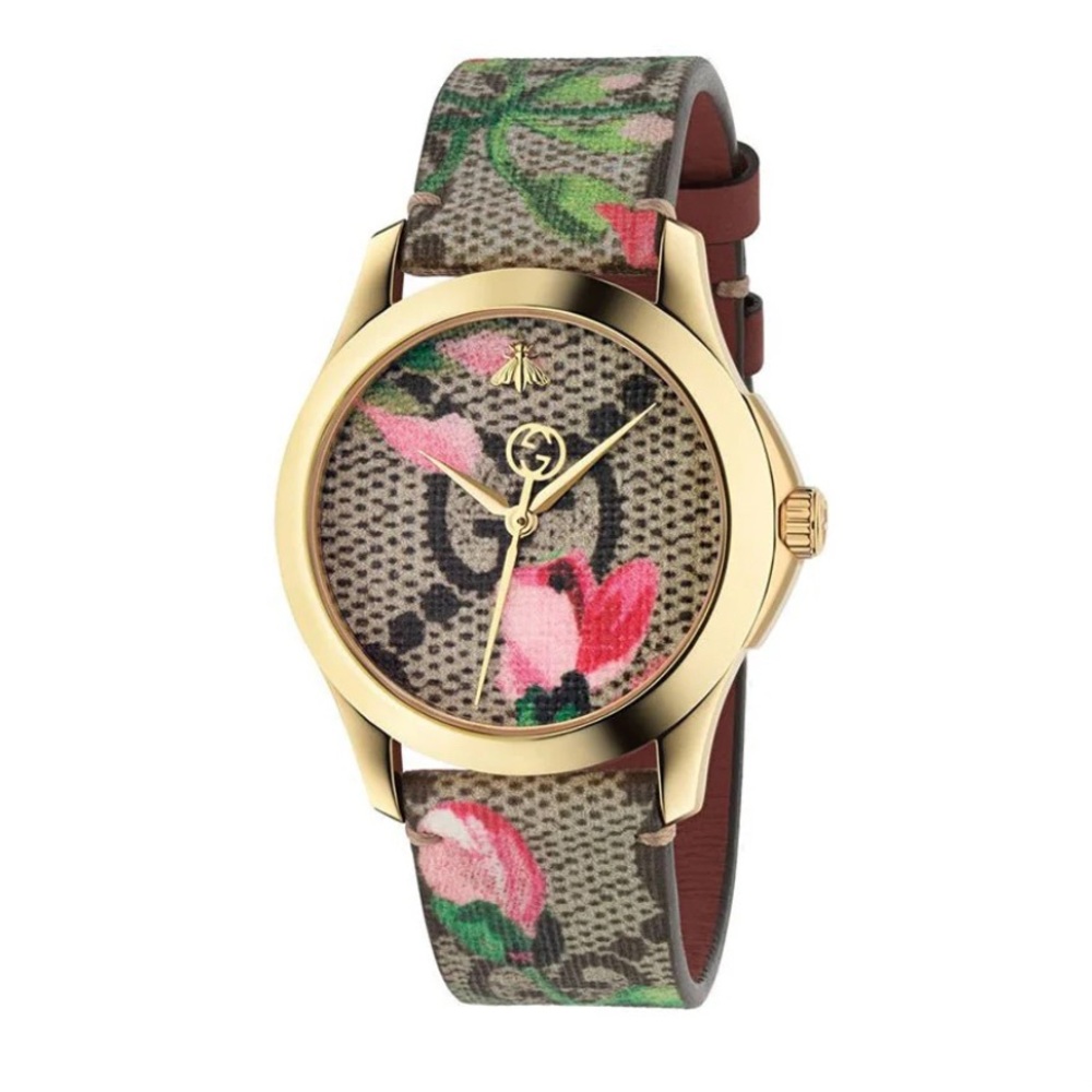GUCCI G-TIMELESS FLOWER BLOOM WOMEN WATCH